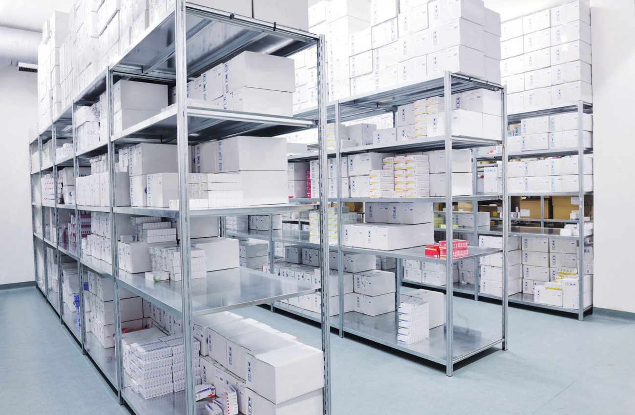 medical factory  supplies storage indoor